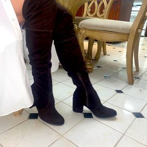 Sold⚡️ Brown Over the Knew Boots